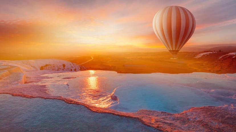 Pamukkale Full-Day Tour with Hot Air Balloon Ride from Marmaris 4