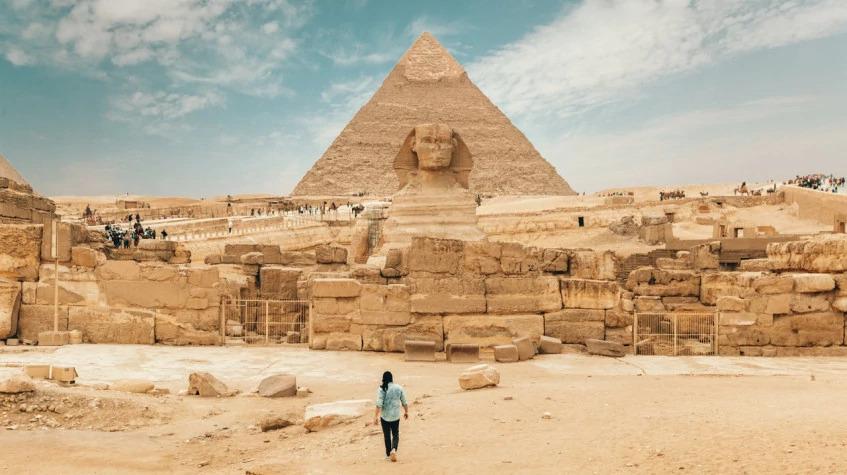 Between the Sphinx Paws