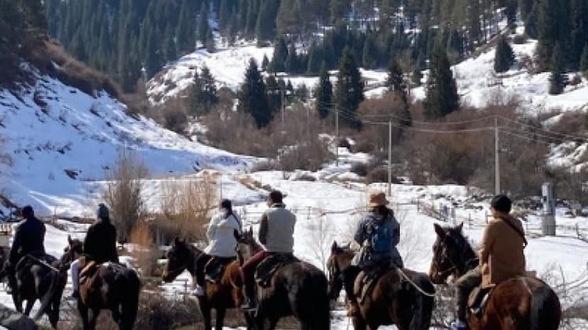 Hot Spring and Horse-Sleigh Tour from Bishkek City Kyrgyzstan, 2 Days 3