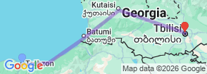Tour route map