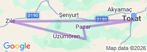 Tour route map