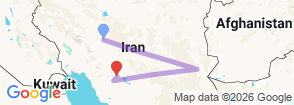 Tour route map