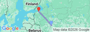 Tour route map