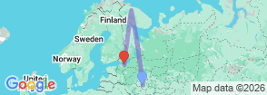 Tour route map