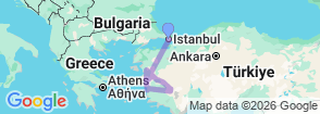 Tour route map