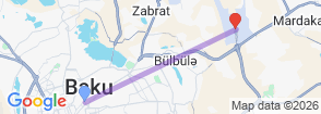 Tour route map