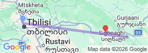 Tour route map