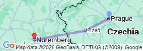 Tour route map