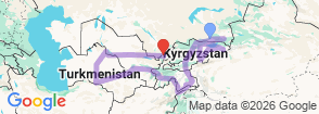 Tour route map