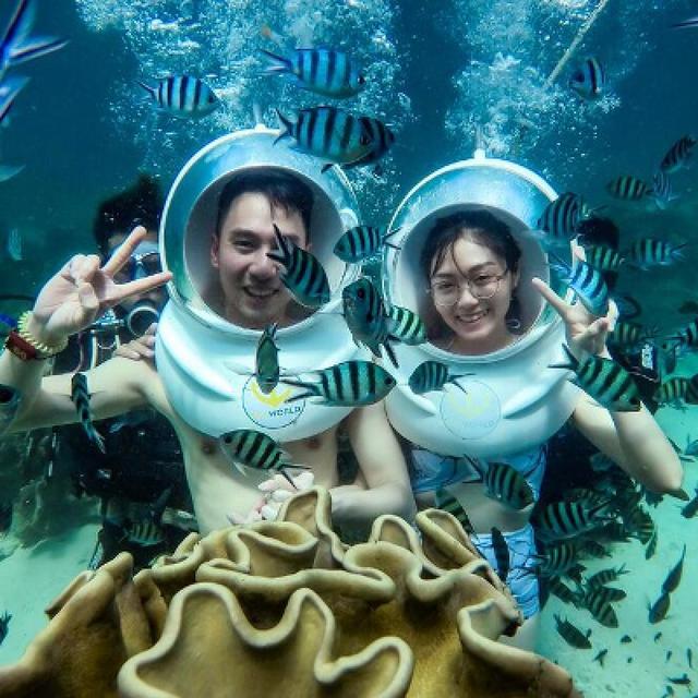 Phu Quoc VIP Seawalker Tour Coral Park Marine Life Adventure