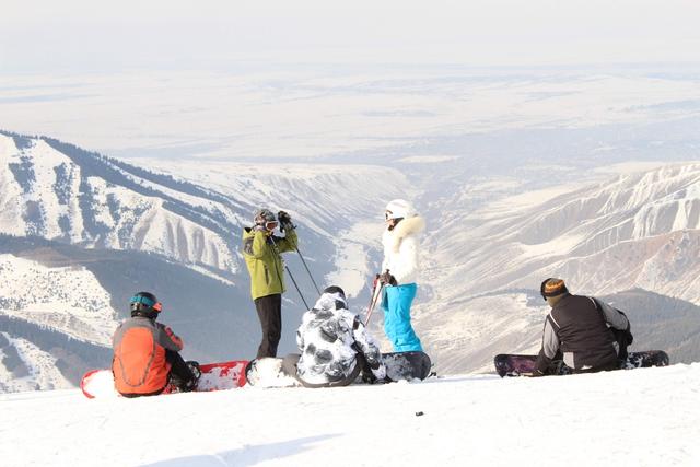 Bishkek city. Ski Resort near Bishkek city + Issyk Ata