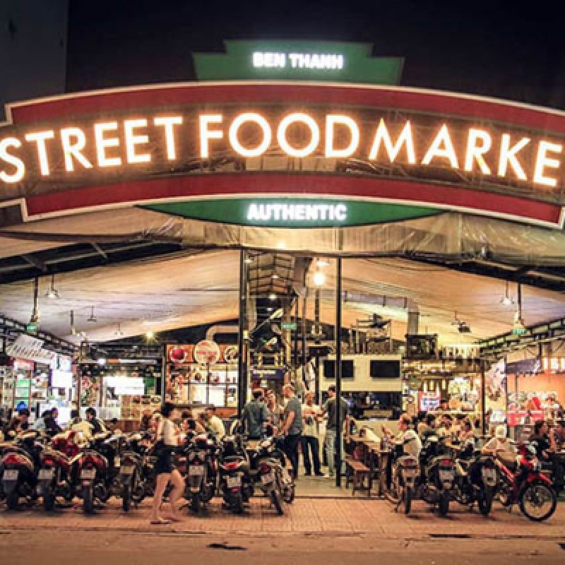 Explore Saigon's Best Street Food and Culture Private Motorbike Night Tour 1