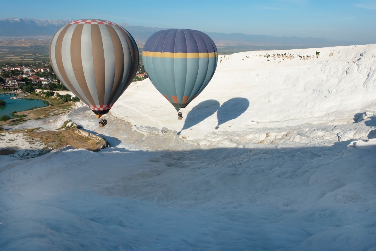 Pamukkale Hot Air Balloon Tour from Fethiye – Sunrise Flight Over Cotton Castle & Travertines 1