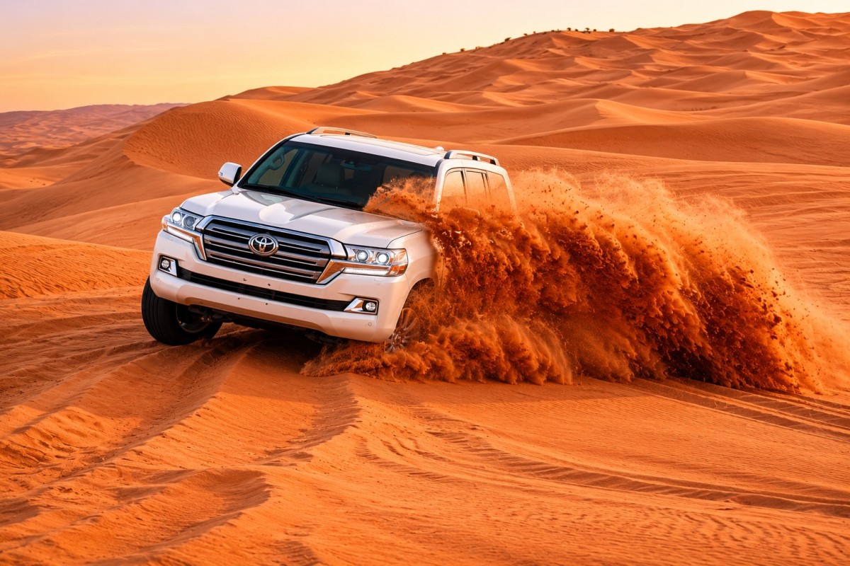 Half Day Desert Safari Qatar Adventure | Dune Bashing & Inland Sea Tour-Doha 1