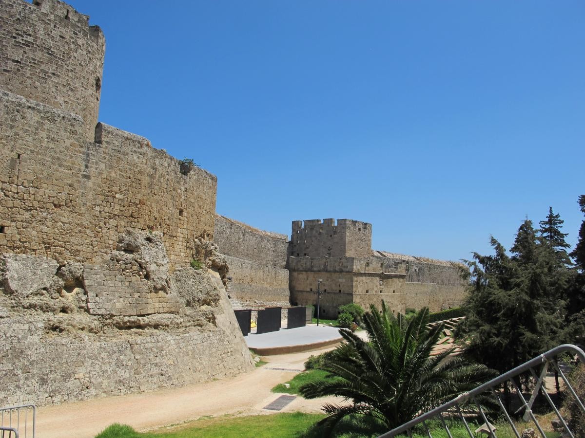 Town Walls in Rhodes