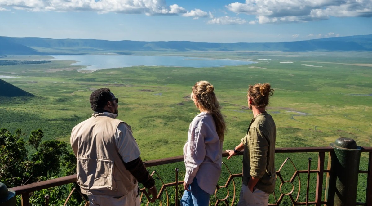 Arusha: Ngorongoro Crater Safari Day Trip with transfer,meal 1