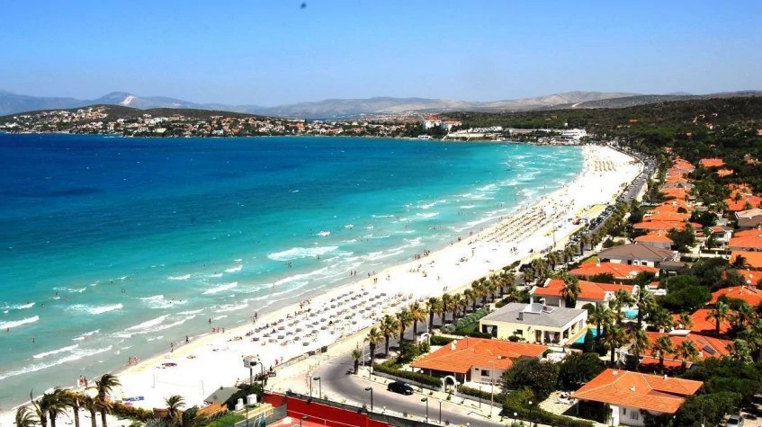1-Day Cesme Boat Tour with Swimming Stops at Ayayorgi, Green Bay & Blue Bay – Fun & Relaxation on the Aegean Sea 1