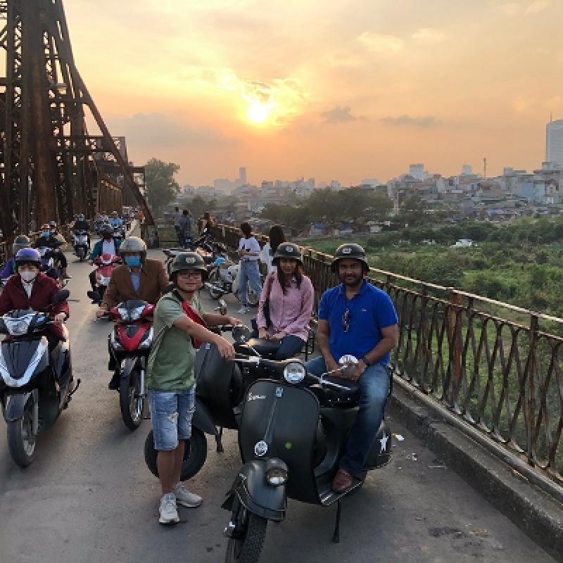 Explore Hanoi at Sunset Vintage Vespa Cultural and Historical Tour Explore Hanoi at Sunset Vintage Vespa Cultural and Historical Tour