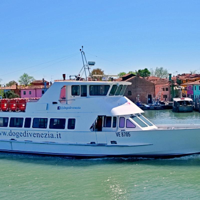 Venice: Murano - Burano - Torcello, boat excursion With Glass Factory Visit From San Marco/Pontile Cornoldi Venice: Murano - Burano - Torcello, boat excursion With Glass Factory Visit From San Marco/Pontile Cornoldi