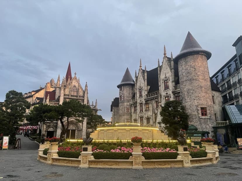 Ba Na Hills Full-Day Highlights Golden Bridge French Village Private Tour from Da Nang 2