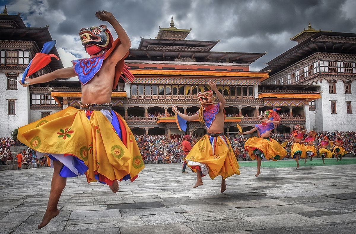 Bhutan festival tour 1