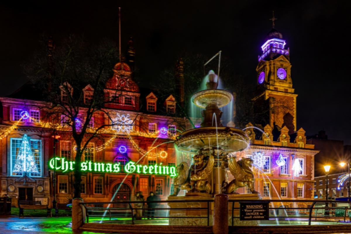 London: Christmas Lights Walking Tour with an APP London: Christmas Lights Walking Tour with an APP