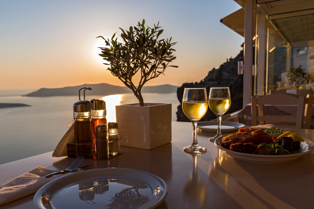 Santorini Walk, Drink, Eat Sunset Adventure Tour 1