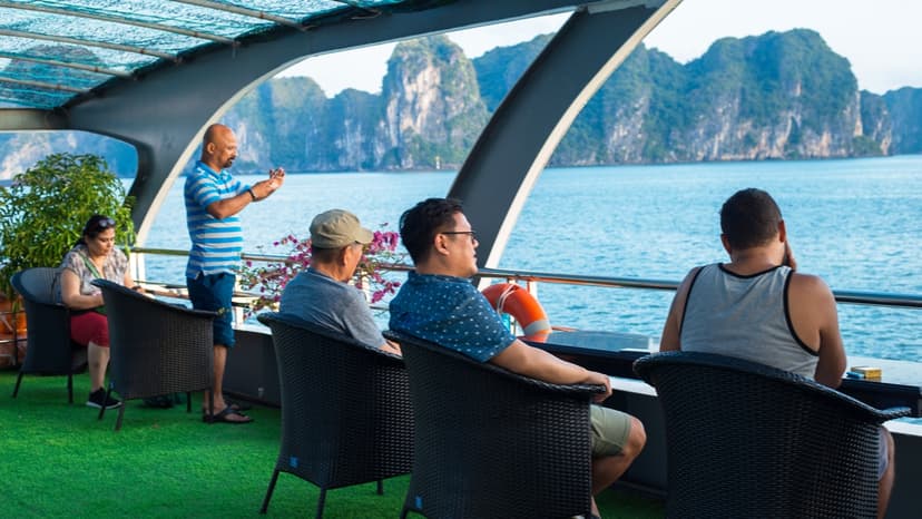 From Hanoi: Halong Bay Luxury Full-Day Trip by Boat 4