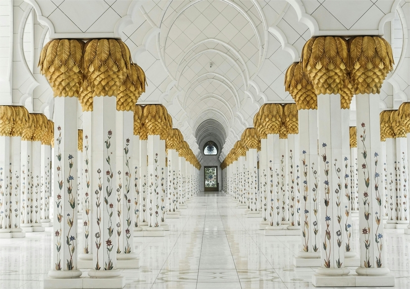 Abu Dhabi Half Day Sightseeing Tour Grand Mosque, Royal Palace & Emirates Palace 3