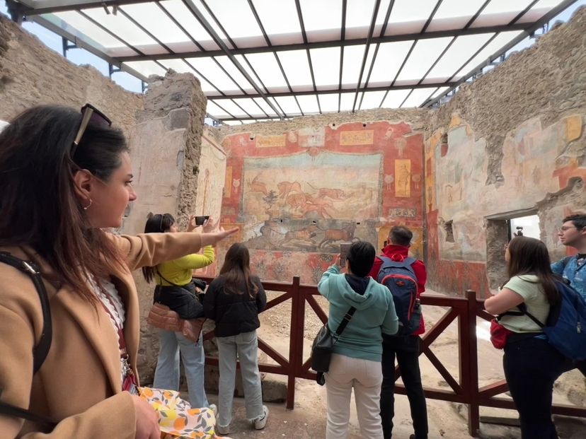 From Naples: Pompeii daily shared tour 2