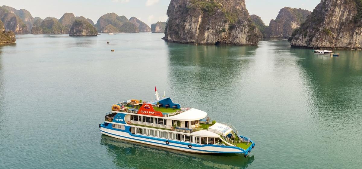 Cozy Bay Premium Cruise – Luxury 6-Hour Halong Bay Day Trip by Sanna Tour Cozy Bay Premium Cruise – Luxury 6-Hour Halong Bay Day Trip by Sanna Tour
