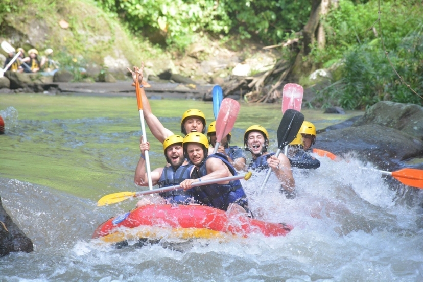 Bali ATV Quad Bike Through Tunnel, Waterfall, White Water Rafting 4