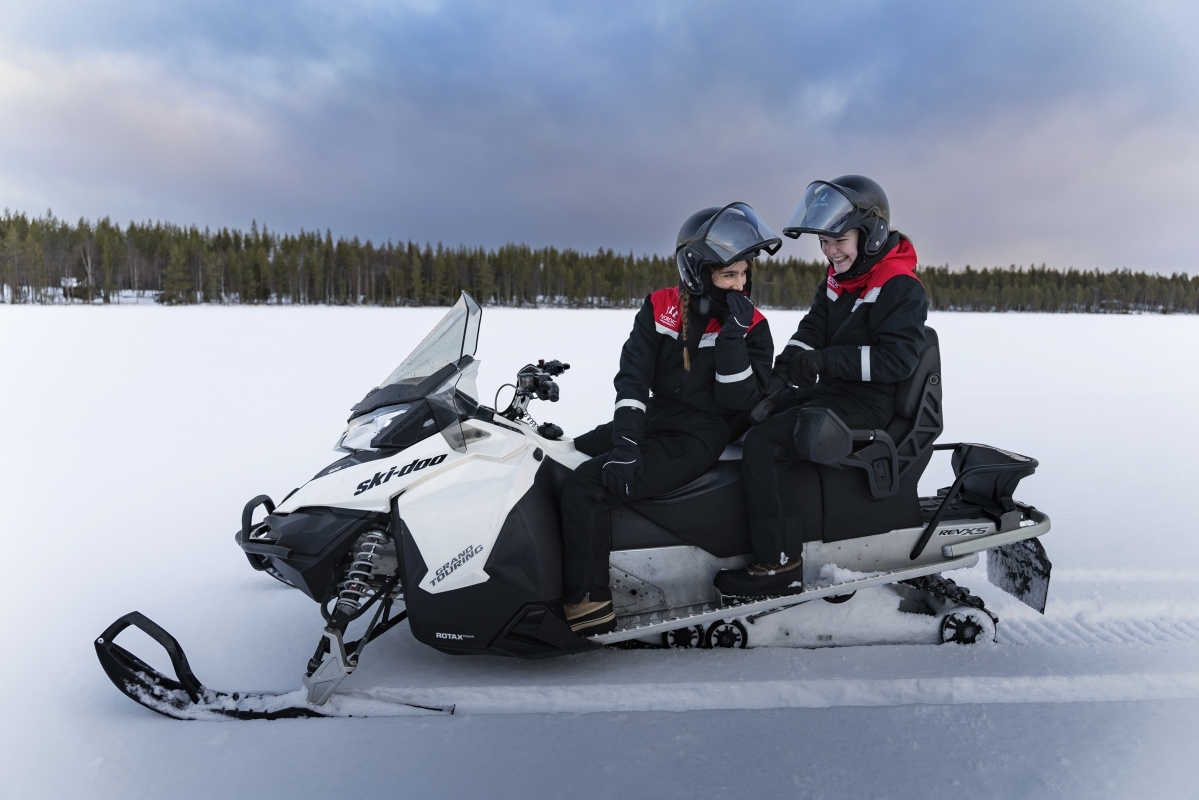 Snowmobile and Ice Fishing Experience 2