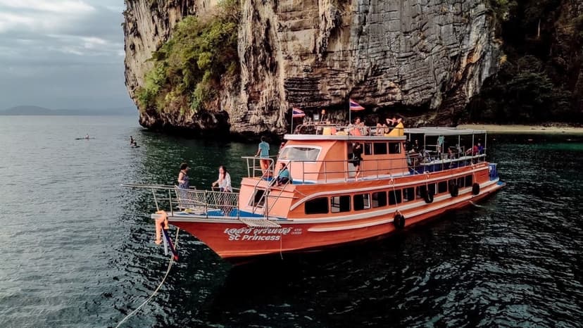 8 Islands Sunset By Premium Big Boat (Snorkeling-Drinking-Sunset-Bioluminescent Plankton )(from Krabi) 3