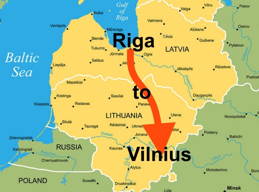 Riga to Vilnius - Sightseeing Transfer 3