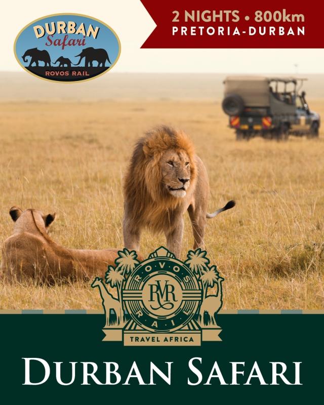 Rovos Rail: Durban Safari (Pretoria to Durban) Rovos Rail: Durban Safari (Pretoria to Durban)