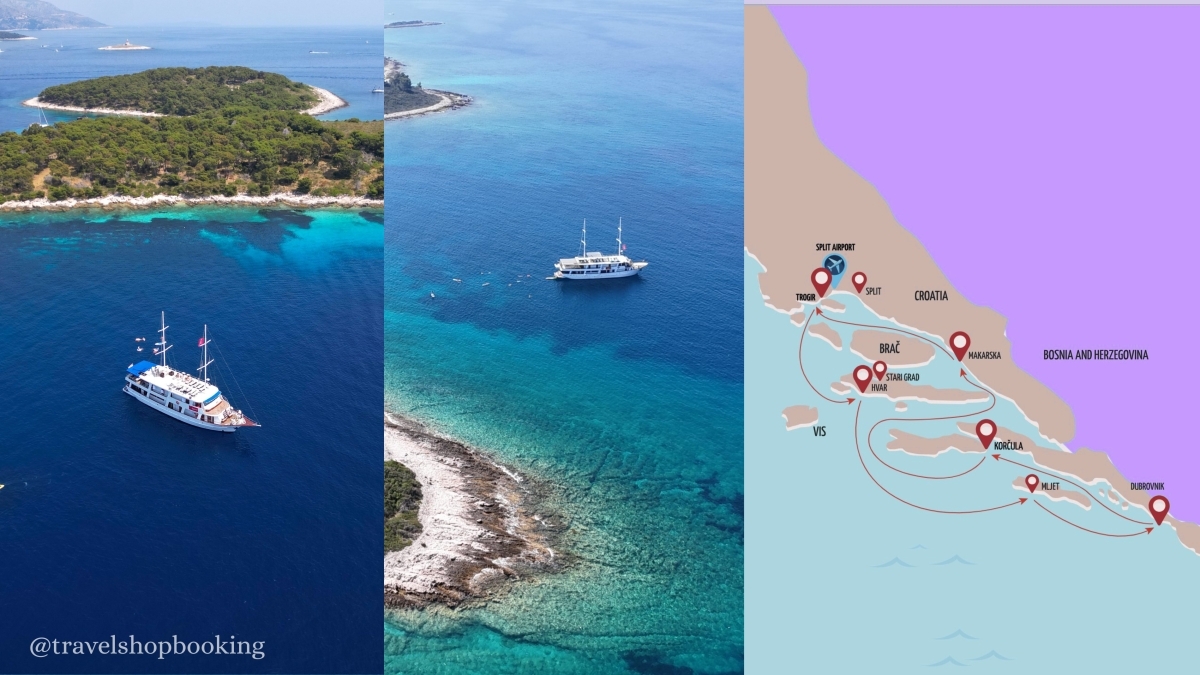 Sail Croatia Split Blue Cruise Tour 8 Days 1
