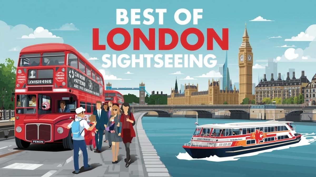 Best Of London Sightseeing: Hop-on Hop-off Bus, Walking Tour & River Cruise Best Of London Sightseeing: Hop-on Hop-off Bus, Walking Tour & River Cruise