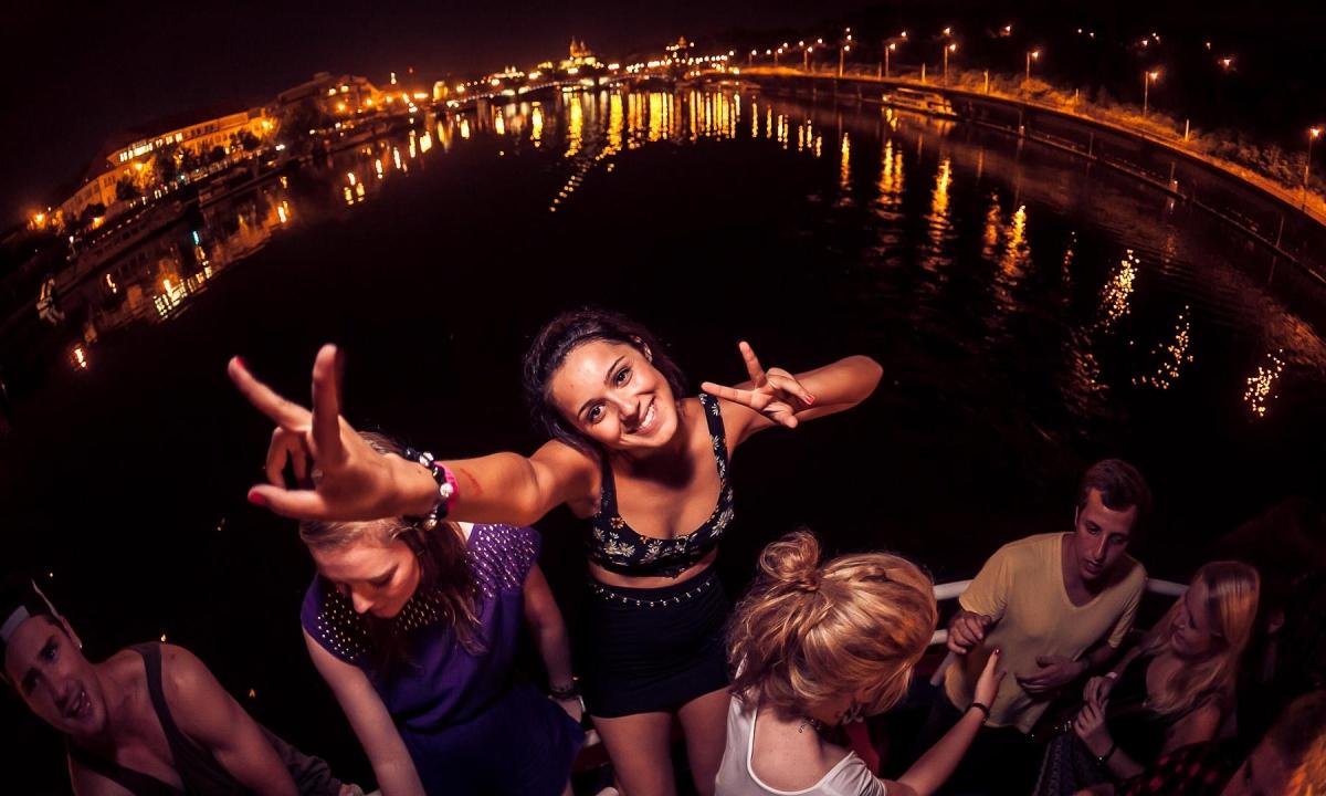 Prague Private Booze Cruise: Party Boat Experience on the Vltava River Prague Private Booze Cruise: Party Boat Experience on the Vltava River