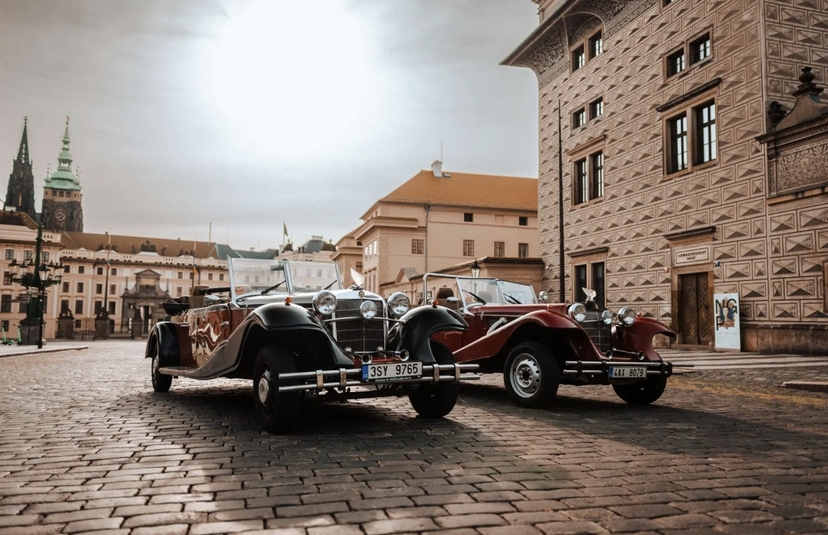 Prague Historical Car Tour: Classic Ride Through Old Town & Castle District 2
