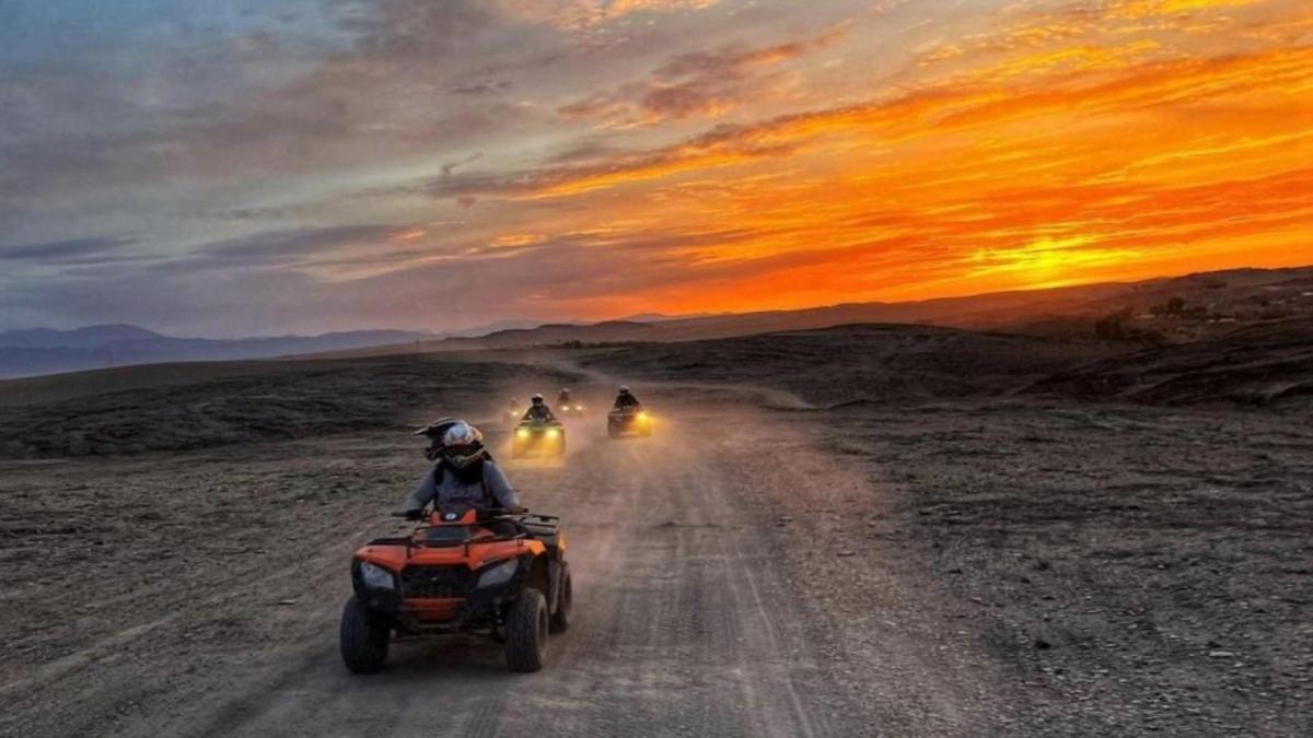 Agafay Desert Delights: Quad Biking, Camel Riding & Moroccan Dinner Show Agafay Desert Delights: Quad Biking, Camel Riding & Moroccan Dinner Show