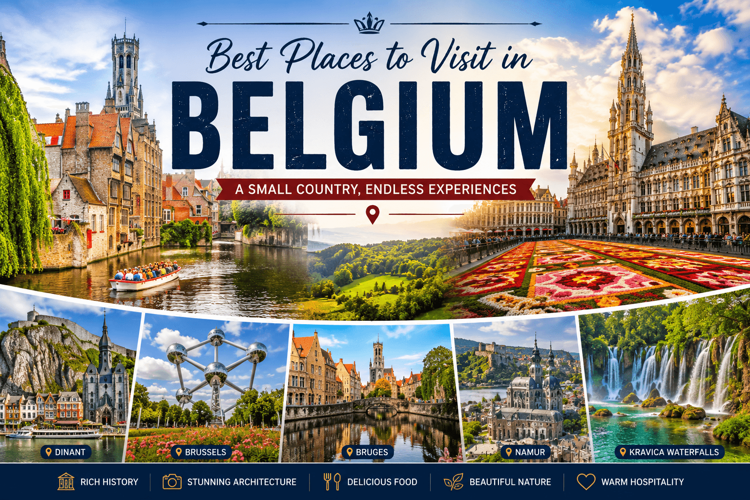 Best Places to Visit in Belgium
