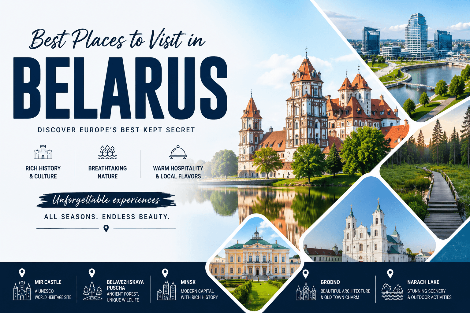Best Places to Visit in Belarus