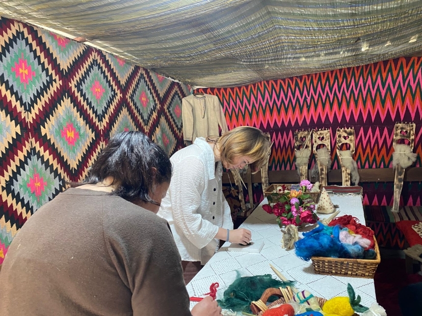Lazarat Wool Art Workshop | Handmade Needle Felting Experience with Local Artisans 4