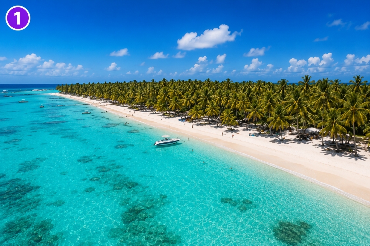 Saona Island Full-Day Tour by Catamaran & Speedboat 1