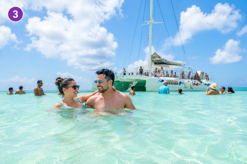 Saona Island Full-Day Tour by Catamaran & Speedboat 3