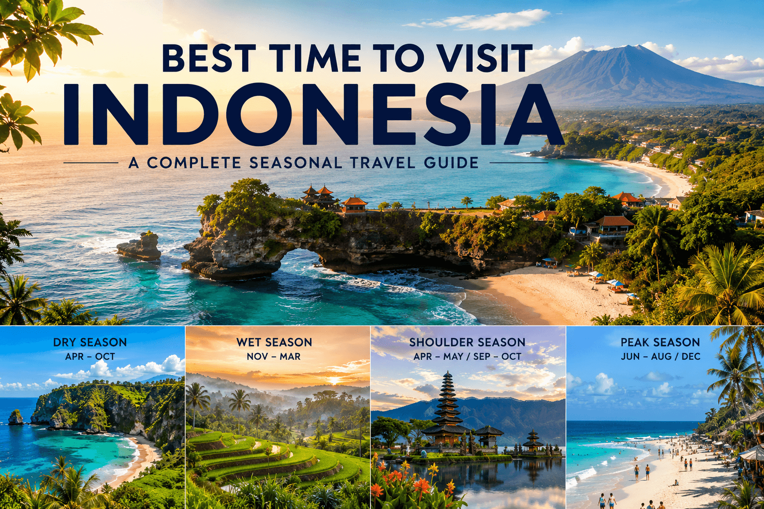 Best Time to Visit Indonesia: A Complete Seasonal Travel Guide