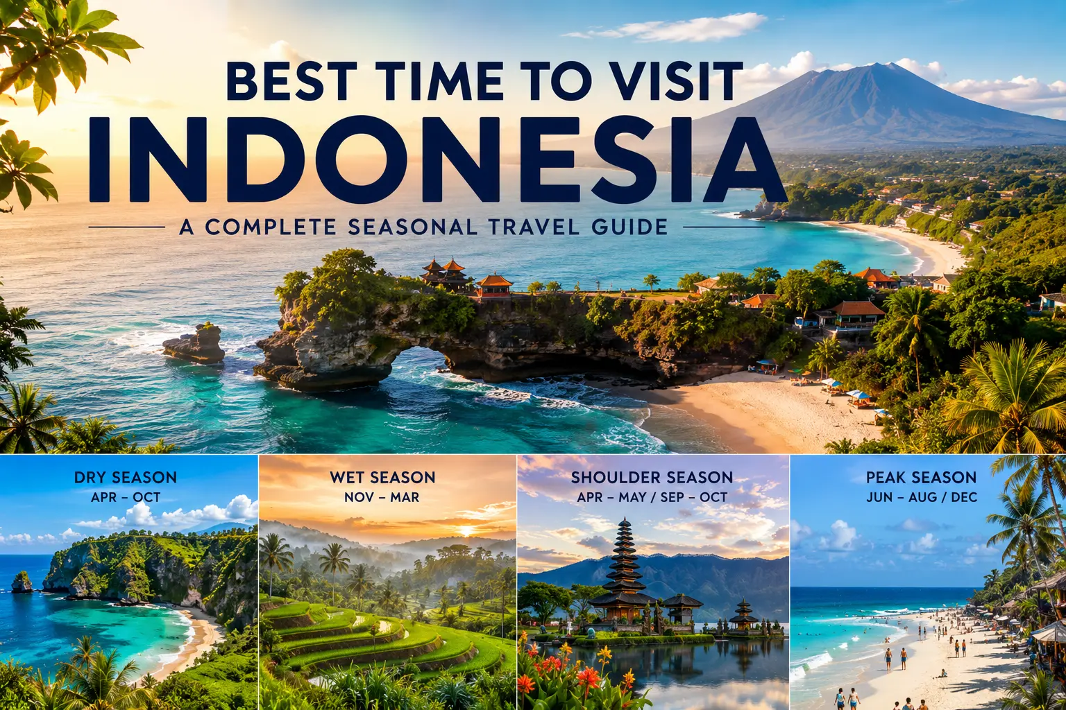 Best Time to Visit Indonesia: A Complete Seasonal Travel Guide