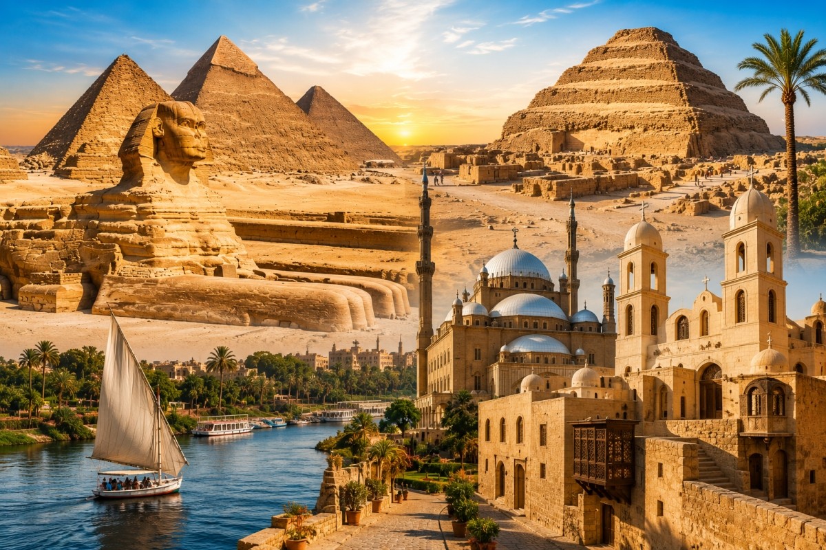 4 Days Cairo Heritage Tour: Pyramids, Saqqara & Old Cairo 1