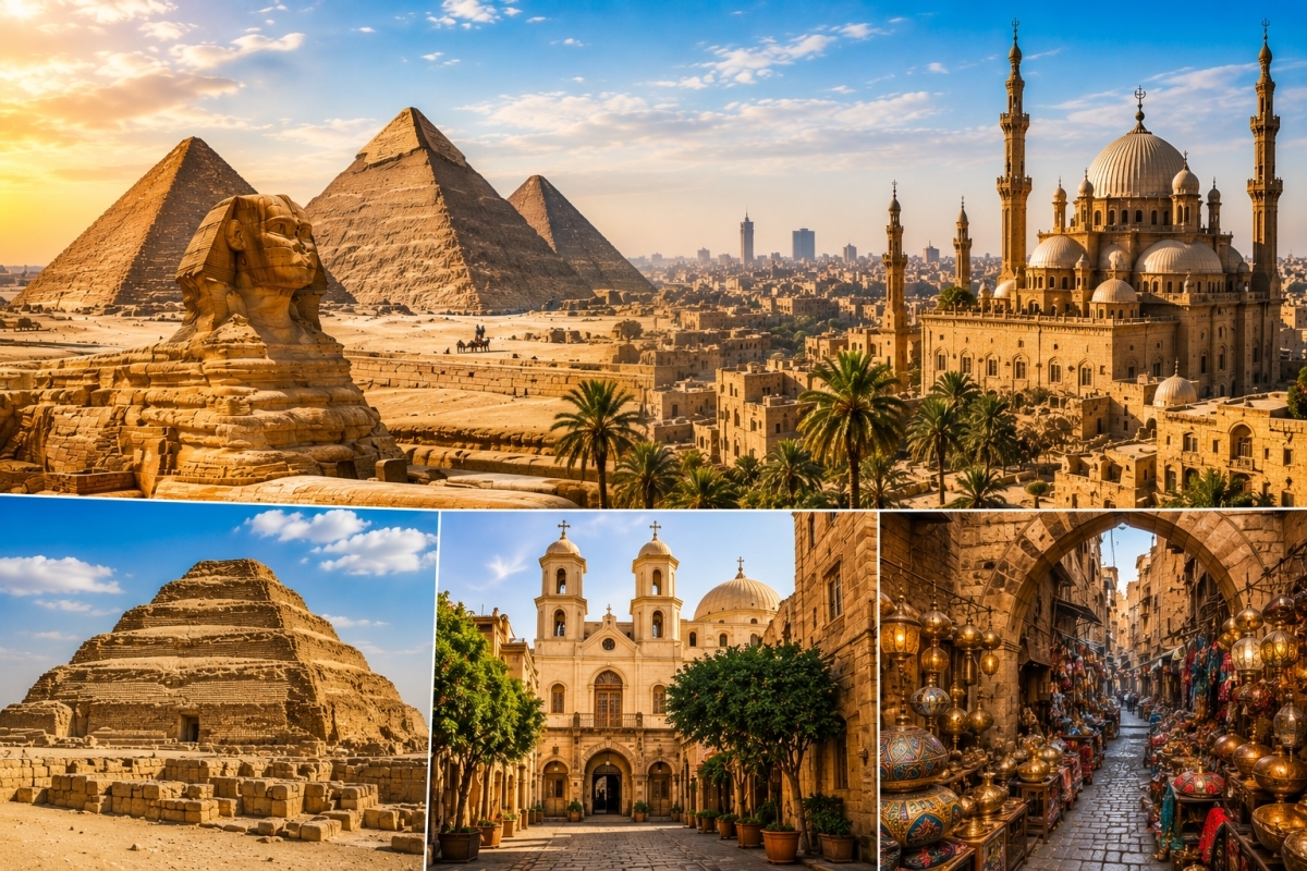 4 Days Top Cairo Explorer | Pyramids, Saqqara & Old Cairo (4-Star) 1